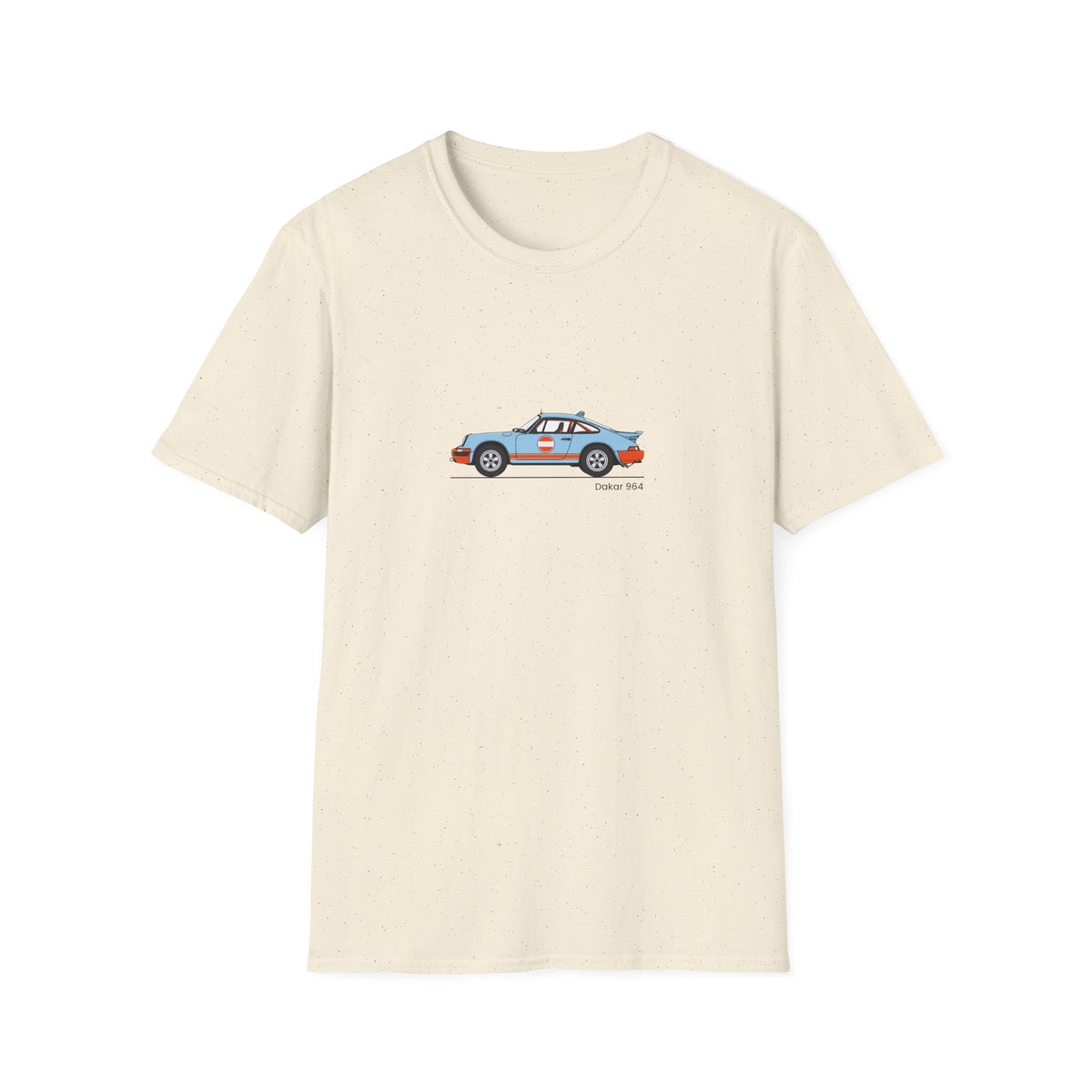 Vintage Racecar T-Shirt | Gulf Stripe Classic Car Tee
