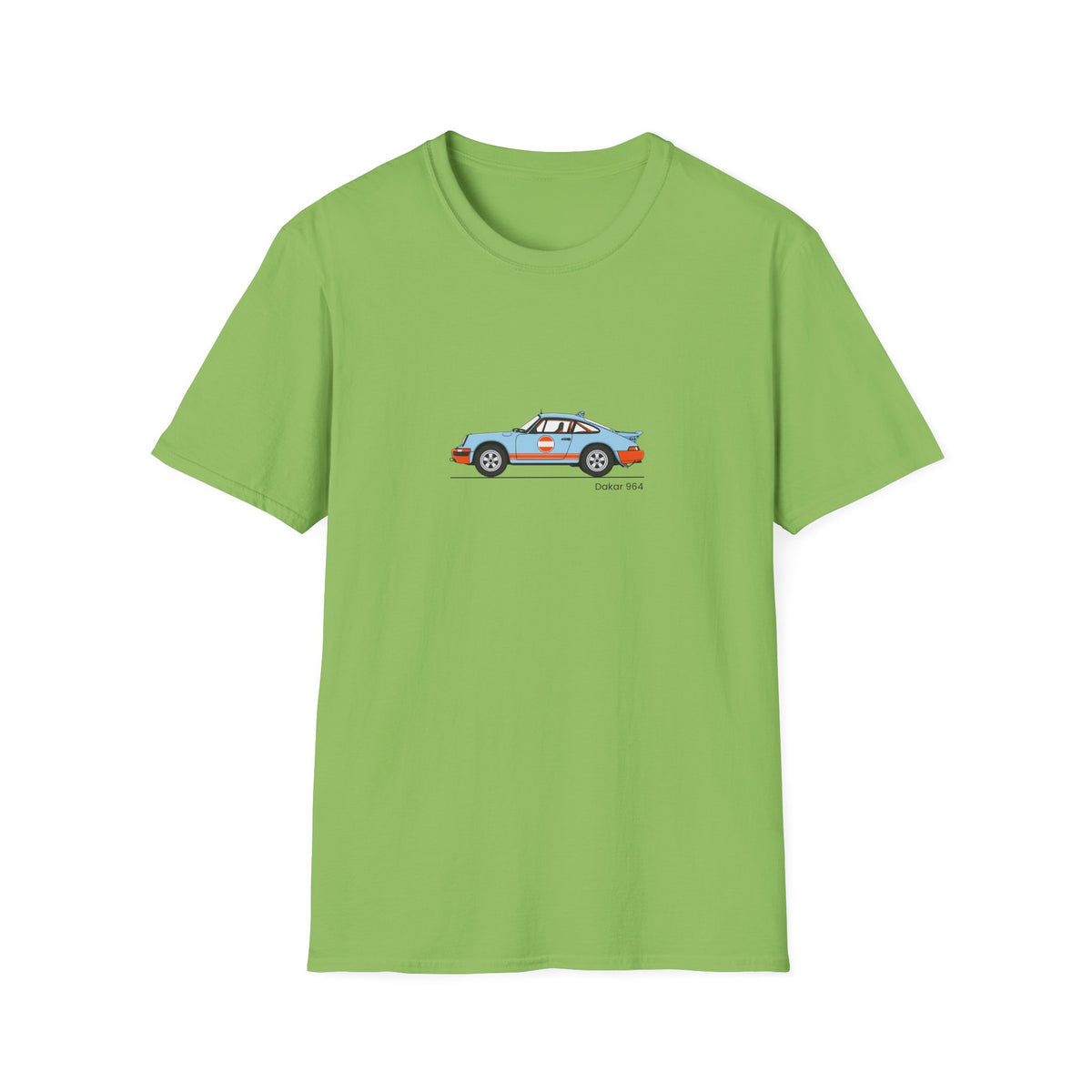 Vintage Racecar T-Shirt | Gulf Stripe Classic Car Tee