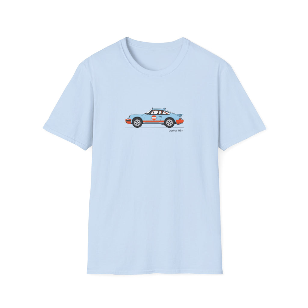 Vintage Rally Car Tee — Retro Racing Sports Car Graphic T-Shirt