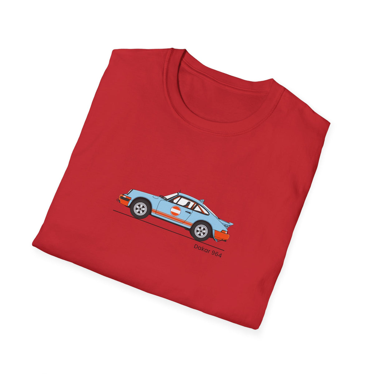 Vintage Rally Car Tee — Retro Racing Sports Car Graphic T-Shirt