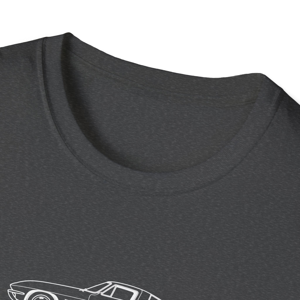 Copy of Classic Corvette Outline T-Shirt — Minimal Sports Car Tee